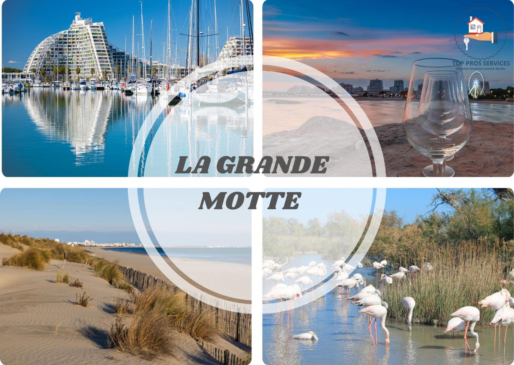 Le Estella Appart: Beachside Serenity With Parking & Wi-fi La Grande-Motte